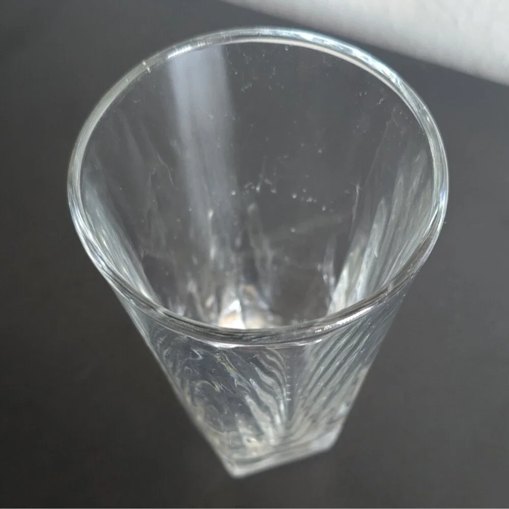 Libbey Duratuff 10 oz Clear Glass Stackable Tumblers Set of 3